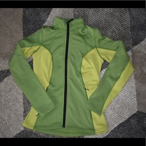 Klim yellow and green jacket, size extra small